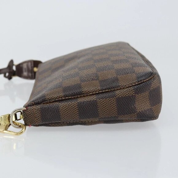 LOUIS VUITTON Damier Ebene Pochette Accessoires Pouch N41206 LV Auth 148145 - Picture 5 of 15